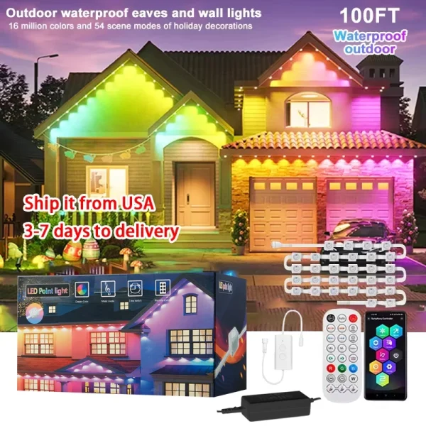 Smart LED Lights, Festival Flashing ,Lighting for Christmas Holiday Decorations