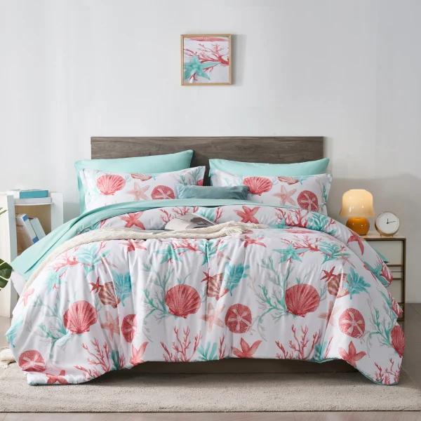 7 Piece Bed In A Bag Bed Comforter Set