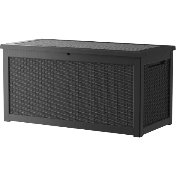 260 GAL Deck Box, Outdoor Storage Box